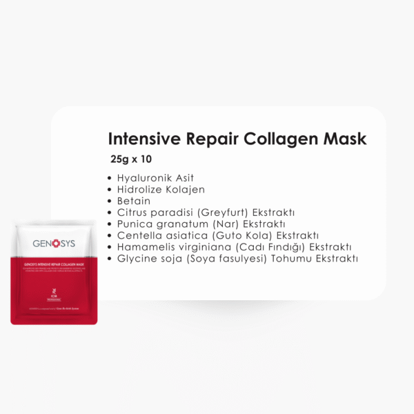 Genosys Intensive Repair Collagen Mask - Görsel 2