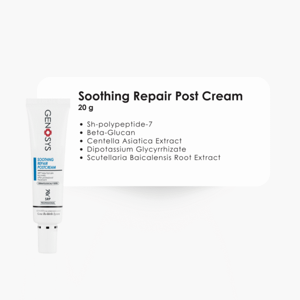 Genosys Soothing Repair Post Cream SRP - Görsel 2