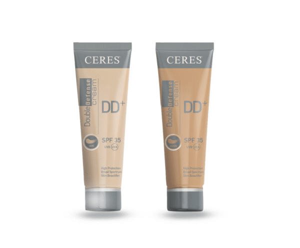 Ceres Double Defense DD+ Cream SPF35 UVB/UVA – Açık Renk