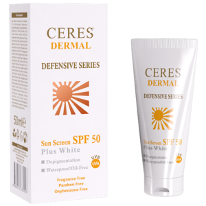 Ceres Dermal Defensive Series Sun Screen Plus White