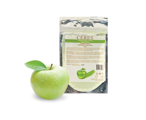 Ceres Certified Pollution Control Peel Off Mask Organic Apple Gençleştirici Etki Organik Elma Maskesi