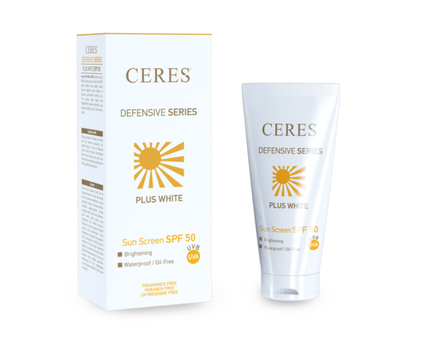 Ceres Plus White Sun Screen SPF50 Cream