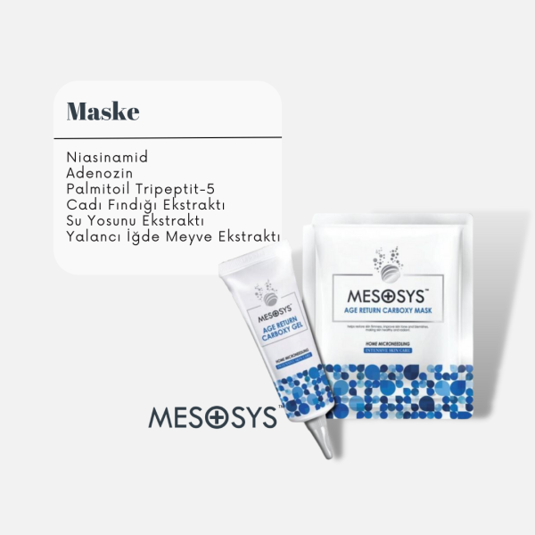 Mesosys Age Return Carboxy Mask 4 Adet - Görsel 2